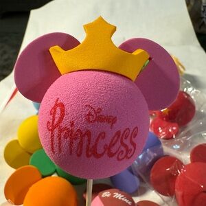 Disney Antenna Topper or pen topper 2.25” Minnie Mouse wearing crown